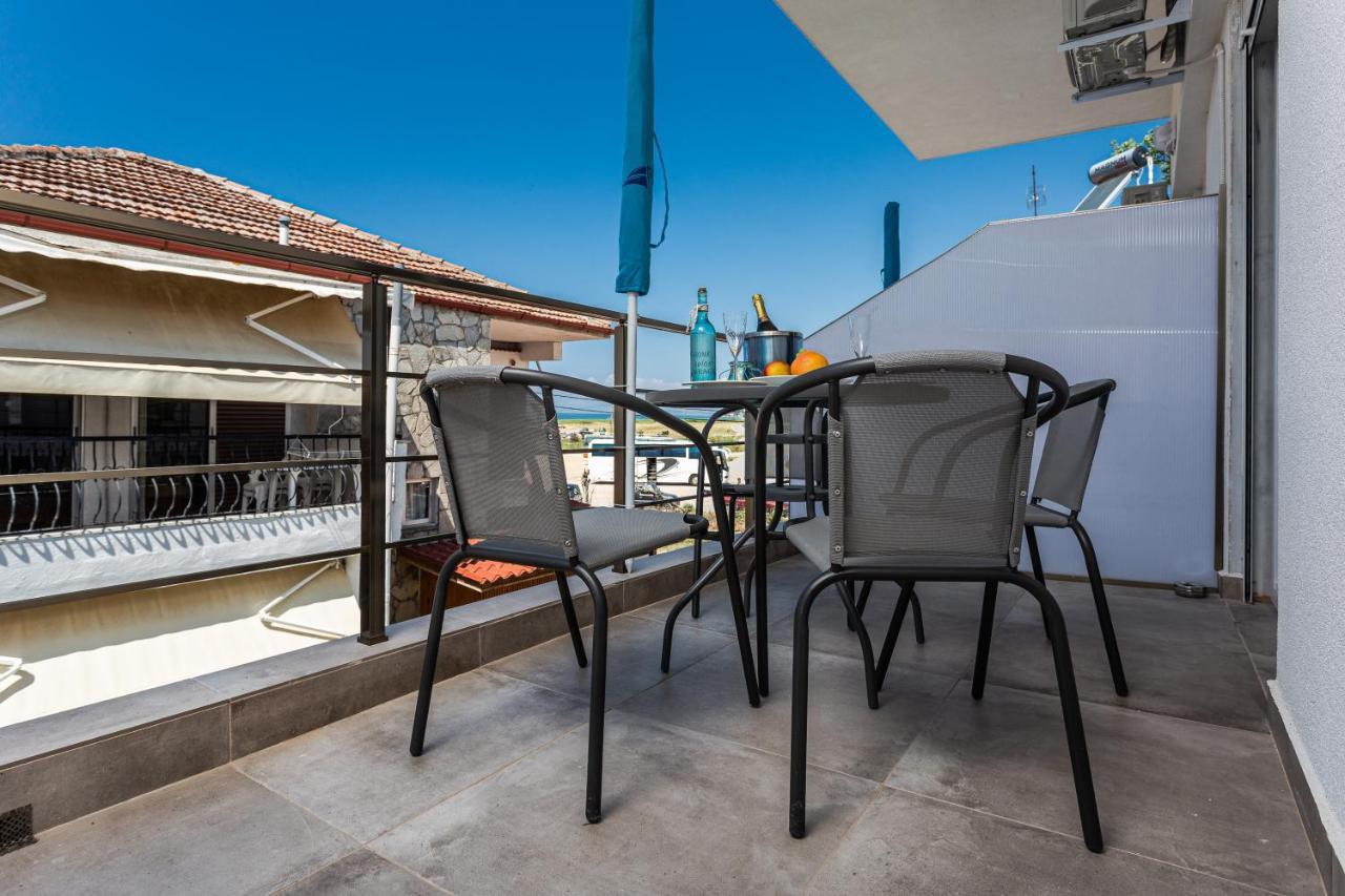 Nea Kallikrateia Halkidiki Beach Apartments 2 Nea Kalikratia Vergia Beach מראה חיצוני תמונה