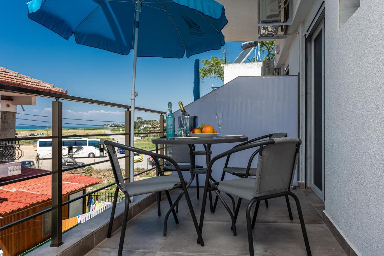 Nea Kallikrateia Halkidiki Beach Apartments 2 Nea Kalikratia Vergia Beach מראה חיצוני תמונה