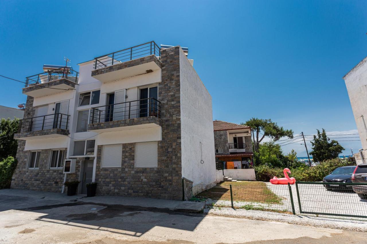 Nea Kallikrateia Halkidiki Beach Apartments 2 Nea Kalikratia Vergia Beach מראה חיצוני תמונה