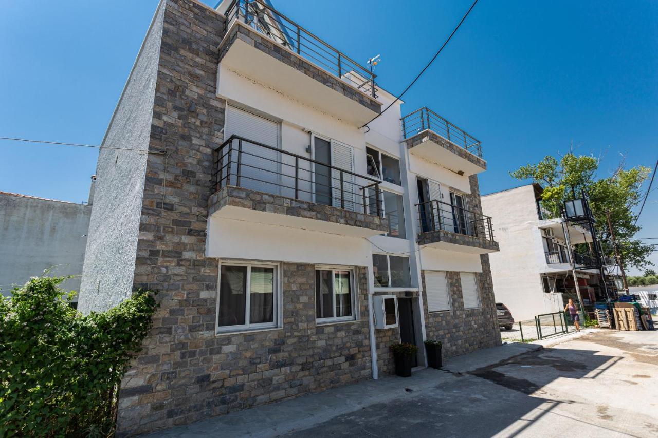 Nea Kallikrateia Halkidiki Beach Apartments 2 Nea Kalikratia Vergia Beach מראה חיצוני תמונה