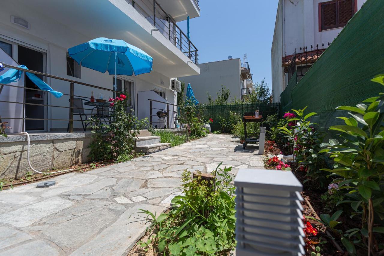 Nea Kallikrateia Halkidiki Beach Apartments 2 Nea Kalikratia Vergia Beach מראה חיצוני תמונה