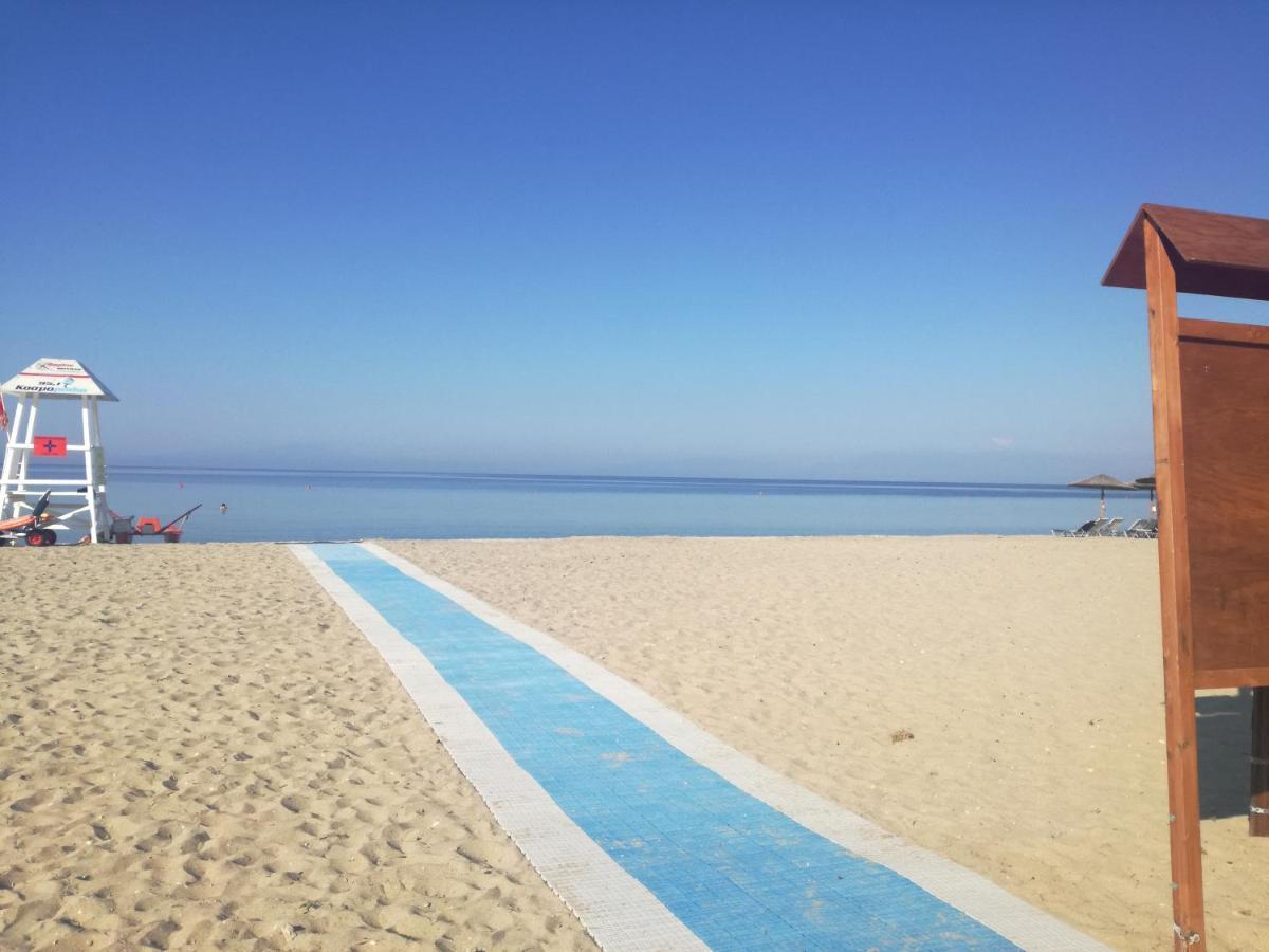 Nea Kallikrateia Halkidiki Beach Apartments 2 Nea Kalikratia Vergia Beach מראה חיצוני תמונה